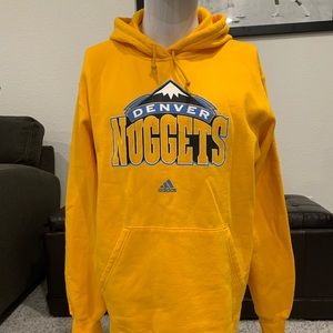 Denver Nuggets Adidas Hoodie Adult Medium